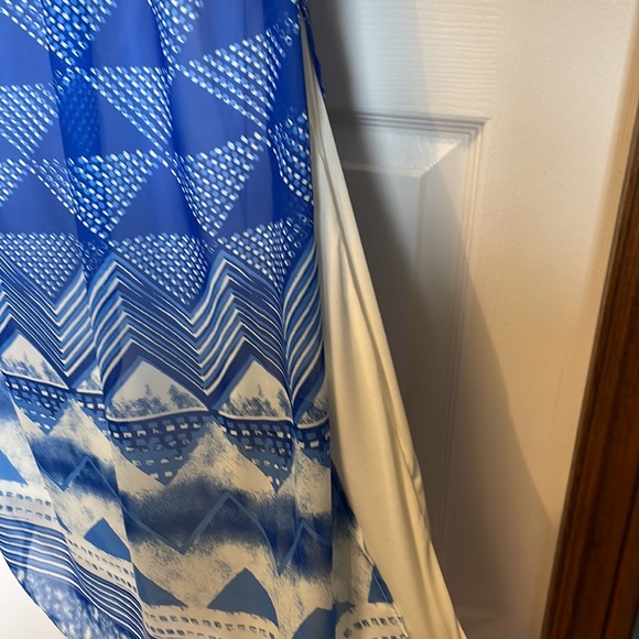 Old Navy blue and white dress. Size large US - Picture 4 of 4